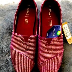 Women’s Toms Cabernet glitter